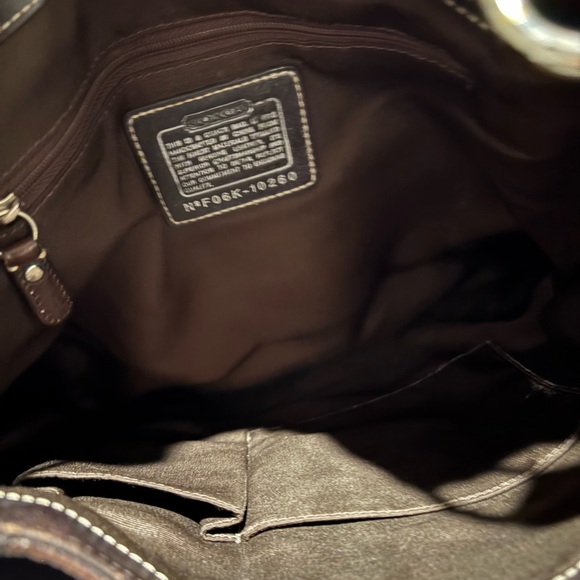 Coach Python Hampton Shoulder Bag - Picture 4 of 4